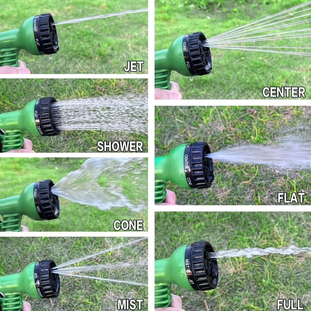 Water Magic Hose Pipe Stretchable Multi-Function Sprayer for Gardens, Cleaning, Car