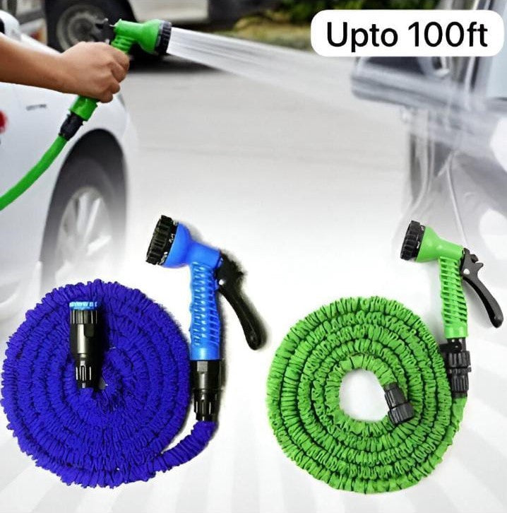 Water Magic Hose Pipe Stretchable Multi-Function Sprayer for Gardens, Cleaning, Car